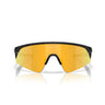 Oakley Occhiali da Sole OJ9015 901513 Resistor Sweep Nero Opaco Splatter/Prizm 24k Bambini