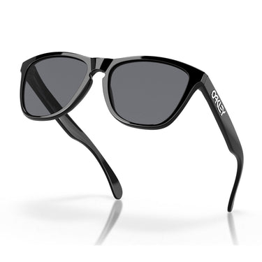 Oakley Gafas de Sol OO9013 24-306 Frogskins Negro Brillante/Gris Unisex 6