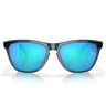 Oakley Okulary Przeciwsłoneczne OO9013 9013F6 Frogskins Czarny-Niebieski Unisex Polaryzowane