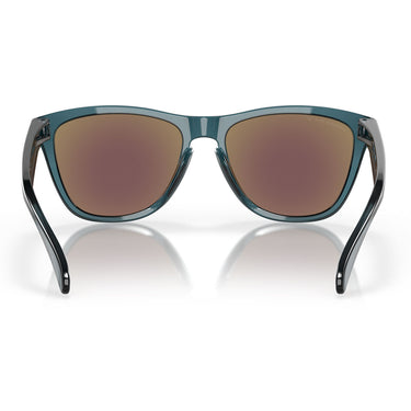 Oakley Okulary Przeciwsłoneczne OO9013 9013F6 Frogskins Czarny-Niebieski Unisex Polaryzowane 3