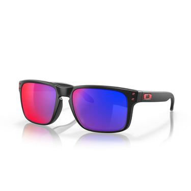 Oakley Gafas de Sol OO9102 910236 Holbrook Negro/Rojo Unisex