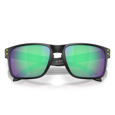 Oakley Sonnenbrille OO9102 9102AI Holbrook Schwarz/Prizm Road Jade Unisex 6