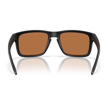 Oakley Occhiali da Sole OO9102 9102AM Holbrook Nero Opaco/Prizm Bronze Unisex Polarizzati 6