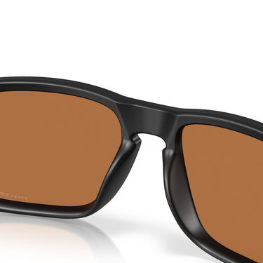 Oakley Occhiali da Sole OO9102 9102AM Holbrook Nero Opaco/Prizm Bronze Unisex Polarizzati 6