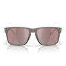 Oakley Occhiali da Sole OO9102 9102AR Holbrook Grigio Opaco Prizm Snow Black Iridium Unisex 