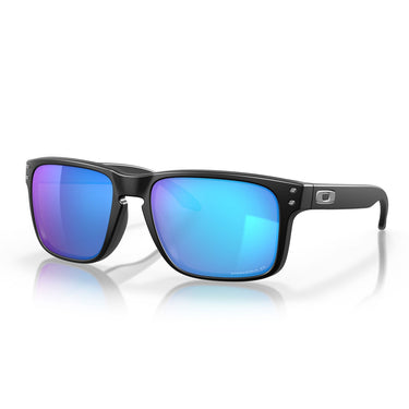 Oakley Okulary Przeciwsłoneczne OO9102 9102F0 Holbrook Czarny Mat/Prizm Sapphire Unisex Polaryzowane 2