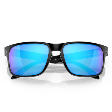 Oakley Okulary Przeciwsłoneczne OO9102 9102F0 Holbrook Czarny Mat/Prizm Sapphire Unisex Polaryzowane 6