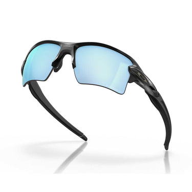 Oakley Occhiali da Sole OO9188 918858 FLAK 2.0 XL Nero Opaco/Prizm Deep Water Unisex Polarizzati 6