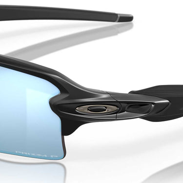 Oakley Occhiali da Sole OO9188 918858 FLAK 2.0 XL Nero Opaco/Prizm Deep Water Unisex Polarizzati 7