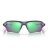 Oakley Occhiali da Sole OO9188 9188F3 FLAK 2.0 XL Acciaio/Prizm Road Jade Unisex