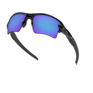 Oakley Okulary Przeciwsłoneczne OO9188 9188F7 FLAK 2.0 XL Błyszcząca Czerń/Prizm Sapphire Unisex Polaryzowane