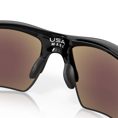 Oakley Okulary Przeciwsłoneczne OO9188 9188F7 FLAK 2.0 XL Błyszcząca Czerń/Prizm Sapphire Unisex Polaryzowane