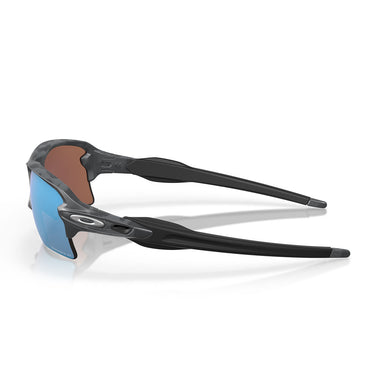 Oakley Occhiali da Sole OO9188 9188G3 FLAK 2.0 XL Nero Opaco Camo Prizm Deep Water Unisex Polarizzati 5