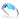 Oakley Occhiali da Sole OO9208 920873 Radar EV Path Bianco Lucido/Prizm Sapphire Unisex 6