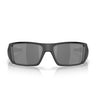Oakley Occhiali da Sole OO9231 923102 Heliostat Nero Lucido Prizm Black Unisex Polarizzati