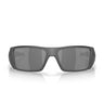 Oakley Occhiali da Sole OO9231 923103 Heliostat Grigio Opaco Prizm Black Unisex