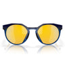 Oakley Occhiali da Sole OO9242 924211 HSTN Blu Navy Trasparente/Prizm 24k Unisex Polarizzati