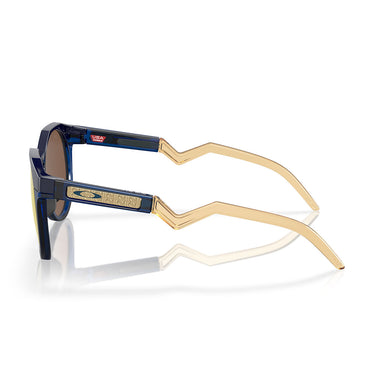 Oakley Okulary Przeciwsłoneczne OO9242 924211 HSTN Niebieski Granat Transparentny/Prizm 24k Unisex Polaryzacyjne