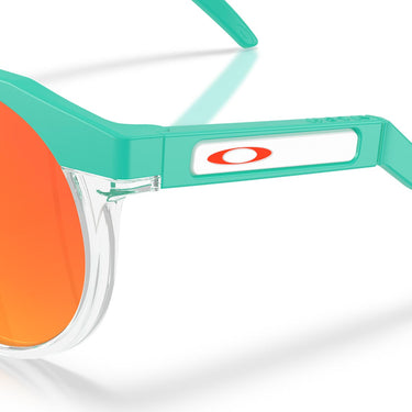 Oakley Occhiali da Sole OO9242 924223 HSTN Celeste/Prizm Ruby Unisex Polarizzati 6