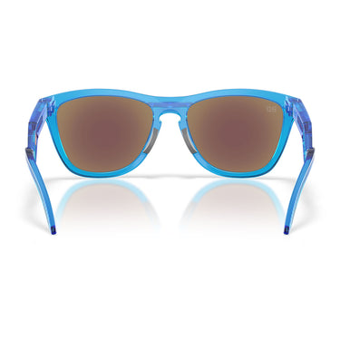 Oakley Occhiali da Sole OO9289 928909 Frogskins Hybrid Blu Acido Opaco/Prizm Sapphire Unisex 4