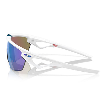 Oakley Occhiali da Sole OO9403 940302 Sphaera Bianco Opaco Prizm Sapphire Unisex Polarizzati 4