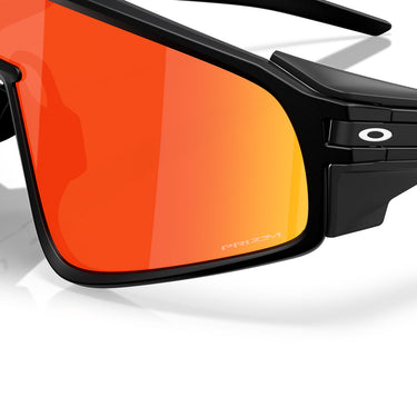 Oakley Occhiali da Sole OO9404 940416 Latch Panel Nero Opaco Prizm Ruby Unisex 5
