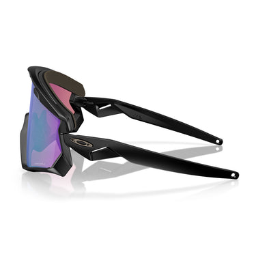Oakley Okulary Przeciwsłoneczne OO9418 941828 Wind Jacket 2.0 Czarny/Zielony Unisex