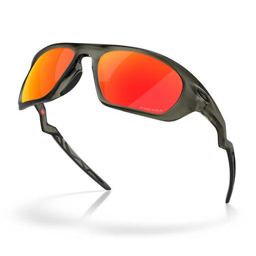 Oakley Occhiali da Sole OO9431 943104 Lateralis Olive Ink Opaco/Prizm Ruby Unisex 7