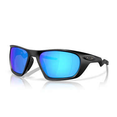 Oakley Occhiali da Sole OO9431 943114 Lateralis Nero Opaco Prizm Sapphire Unisex  2