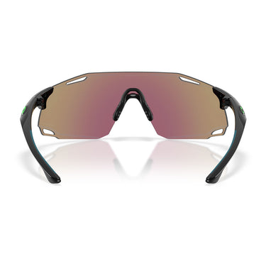 Oakley Occhiali da Sole OO9513D 951302 Cybr Dyno Nero Lucido Prizm Sapphire Unisex 6