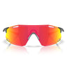 Oakley Occhiali da Sole OO9513D 951312 Cybr Dyno Nero Cristallo Opaco Prizm Ruby Unisex 