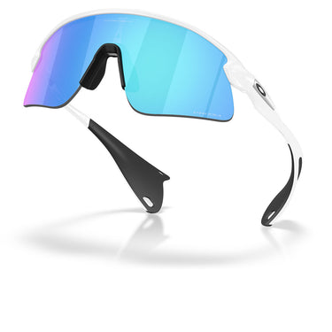 Oakley Occhiali da Sole OO9517 951704 Stunt Devil Bianco Opaco Prizm Sapphire Unisex 4
