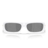 Oakley Okulary Przeciwsłoneczne OO9520 952002 Permian Biały Perłowy/Prizm Czarny Unisex