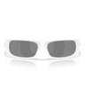 Oakley Okulary Przeciwsłoneczne OO9522 952202 Highland Biały Perłowy/Prizm Czarny Unisex