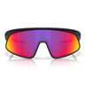Oakley Occhiali da Sole OO9524D 952401 Rslv 141 Nero Opaco Prizm Road Unisex