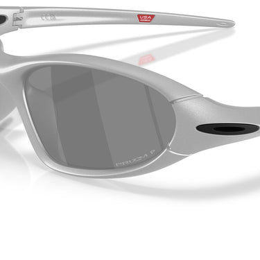 Oakley Occhiali da Sole OO9536 953610 Portal Jacket X Silver Prizm Black Unisex Polarizzati 4