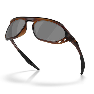 Oakley Occhiali da Sole OO9537 953704 Cage Jacket Rootbeer Opaco Prizm Black Unisex 3