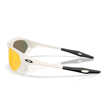 Oakley Occhiali da Sole OO9537 953705 Cage Jacket Mist Opaco Prizm Ruby Unisex 4