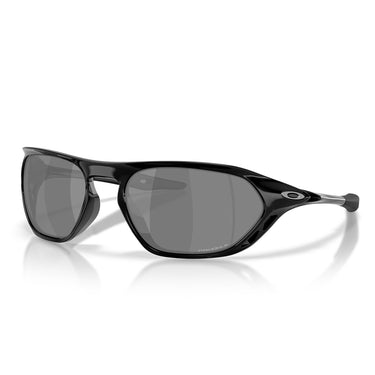 Oakley Occhiali da Sole OO9537 953708 Cage Jacket Nero Lucido Prizm Black Unisex Polarizzati  2