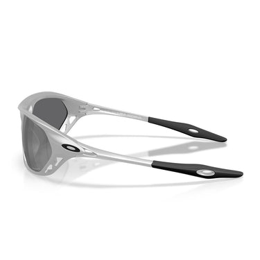 Oakley Occhiali da Sole OO9537 953709 Cage Jacket X Silver Prizm Black Unisex Polarizzati 4