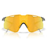 Oakley Occhiali da Sole OO9538D 953803 Cybr Lightning Grigio/Prizm 24k Unisex