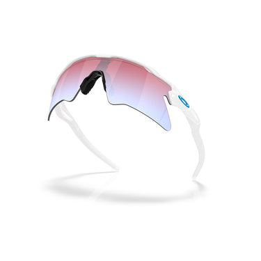Oakley Occhiali da Sole OO9541 954105 Radar Ev Heater Bianco Lucido/Prizm Snow Sapphire Unisex