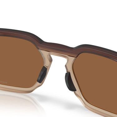 Oakley Occhiali da Sole OO9555 955502 HSTN SQ 2.0 Rootbeer Opaco Prizm Bronze Unisex 7
