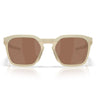 Oakley Occhiali da Sole OO9555 955504 HSTN SQ 2.0 Sabbia Opaco Prizm Tungsten Unisex 