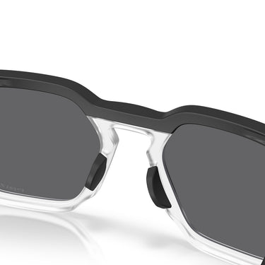 Oakley Occhiali da Sole OO9555 955505 HSTN SQ 2.0 Nero Opaco Prizm Black Unisex Polarizzati 7