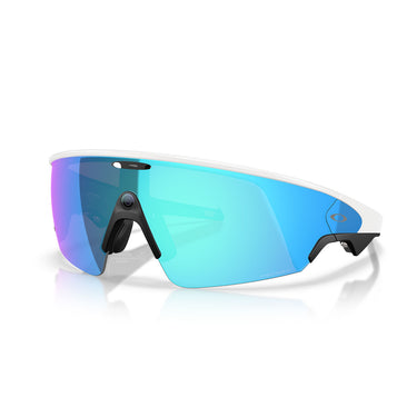 Oakley Occhiali da Sole OW8001 800106 Meta Vanguard Bianco Prizm Sapphire Unisex 2