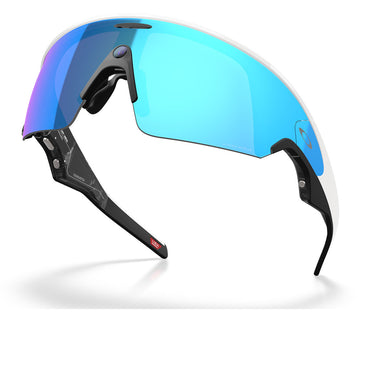 Oakley Occhiali da Sole OW8001 800106 Meta Vanguard Bianco Prizm Sapphire Unisex 4