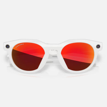Oakley Okulary Przeciwsłoneczne OW8002 800204 Meta HSTN Szary Ciepły/Prizm Ruby Unisex 8