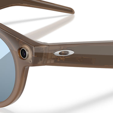 Oakley Okulary Przeciwsłoneczne OW8002 800206 Meta HSTN Brązowy Dym/Prizm Deep Water Unisex Polaryzowane 7