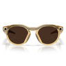 Oakley Occhiali da Sole OW8002 800208 Meta HSTN Giallo Curry Chiaro Marrone Unisex Fotocromatici